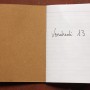 Vendredi 13 exemplaire unique collage et encre 2020 1