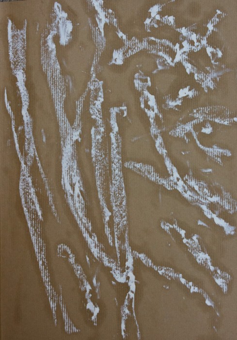 empreintes 2022 frottage sur papier kraft 42x29.7 cm 1 empreintes 2022 frottage sur papier kraft 42x29.7 cm 1