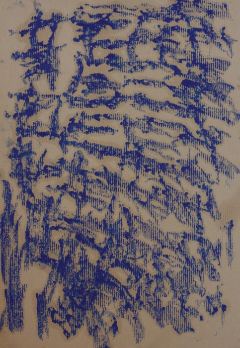 empreintes 2022 frottage sur papier kraft 42x29.7 cm 10 empreintes 2022 frottage sur papier kraft 42x29.7 cm 10