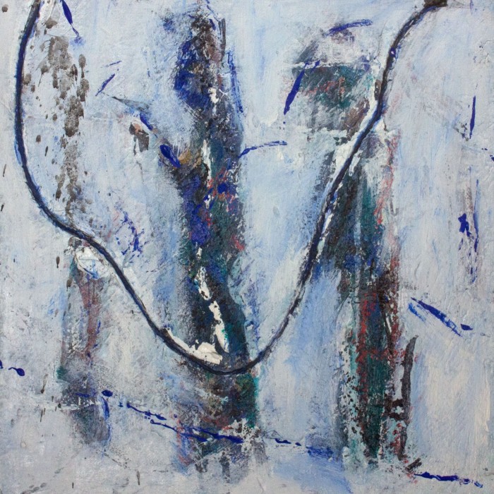 heureux les solitaires 30x30 cm acrylique sur toile 2021 11 heureux les solitaires 30x30 cm acrylique sur toile 2021 11