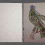 oiseaux impression numerique sur aluminium 31cm x 23 cm 2021 3 texture