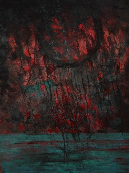 epicycle ouvert huile sur toile 2011 130x97 epicycle ouvert huile sur toile 2011 130x97