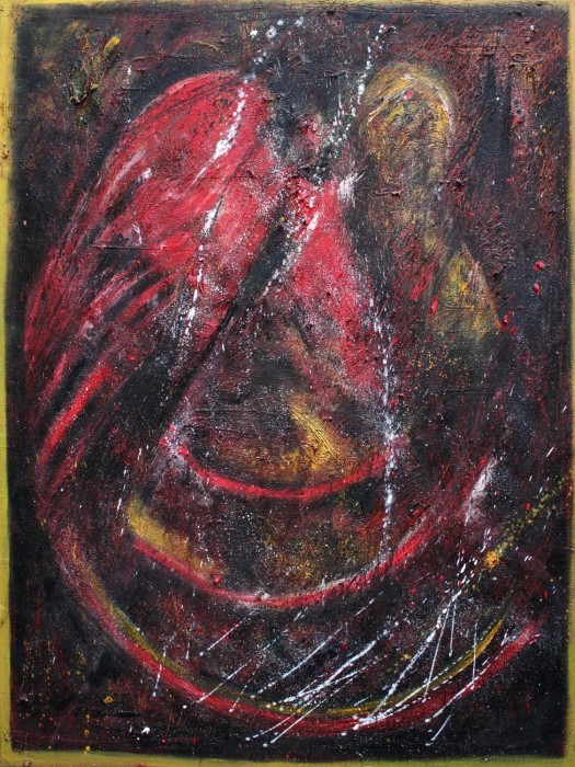 epicycle a l ange huile sur toile 130x97 2012 epicycle a l ange huile sur toile 130x97 2012